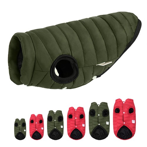 Puffer dog jacket winter - jacket,