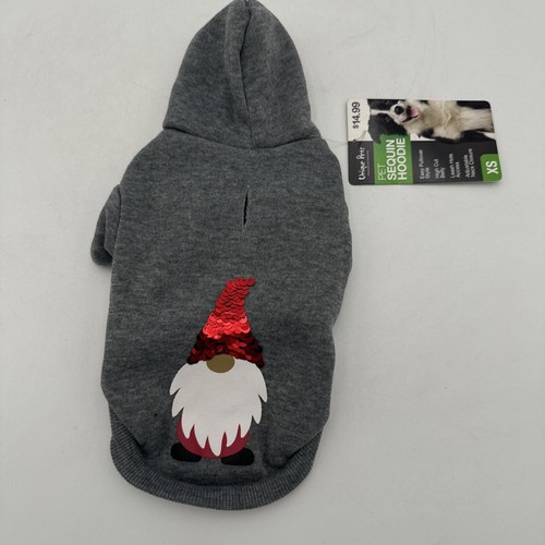 Dog jacket heart tail gnome - heart,